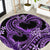 Polynesia Valentines Day Forever In My Heart Tattoo Round Carpet Purple Style LT9 Purple - Polynesian Pride