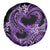 Polynesia Valentines Day Forever In My Heart Tattoo Spare Tire Cover Purple Style LT9 - Polynesian Pride