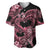 Polynesia Valentines Day Forever In My Heart Tattoo Baseball Jersey Pink Style LT9 Pink - Polynesian Pride