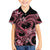 Polynesia Valentines Day Forever In My Heart Tattoo Family Matching Puletasi and Hawaiian Shirt Pink Style LT9 Son's Shirt Pink - Polynesian Pride