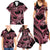 Polynesia Valentines Day Forever In My Heart Tattoo Family Matching Summer Maxi Dress and Hawaiian Shirt Pink Style LT9 - Polynesian Pride