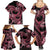 Polynesia Valentines Day Forever In My Heart Tattoo Family Matching Summer Maxi Dress and Hawaiian Shirt Pink Style LT9 - Polynesian Pride