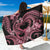 Polynesia Valentines Day Forever In My Heart Tattoo Sarong Pink Style LT9 One Size 44 x 66 inches Pink - Polynesian Pride