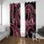 Polynesia Valentines Day Forever In My Heart Tattoo Window Curtain Pink Style LT9 With Grommets Pink - Polynesian Pride