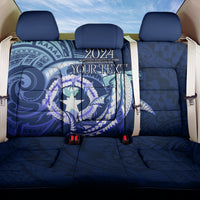 Personalised Northern Mariana Islands Back Car Seat Cover Commonwealth Day 2024 LT9 One Size Ocean Blue - Polynesian Pride