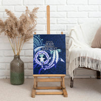 Personalised Northern Mariana Islands Canvas Wall Art Commonwealth Day 2024 LT9 - Polynesian Pride