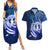 Personalised Northern Mariana Islands Couples Matching Summer Maxi Dress and Hawaiian Shirt Commonwealth Day 2024 LT9 Ocean Blue - Polynesian Pride