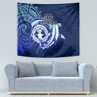 Personalised Northern Mariana Islands Tapestry Commonwealth Day 2024 LT9 - Polynesian Pride