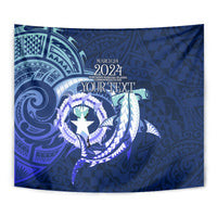 Personalised Northern Mariana Islands Tapestry Commonwealth Day 2024 LT9 - Polynesian Pride
