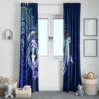 Personalised Northern Mariana Islands Window Curtain Commonwealth Day 2024 LT9 - Polynesian Pride