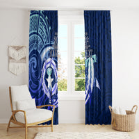 Personalised Northern Mariana Islands Window Curtain Commonwealth Day 2024 LT9 - Polynesian Pride