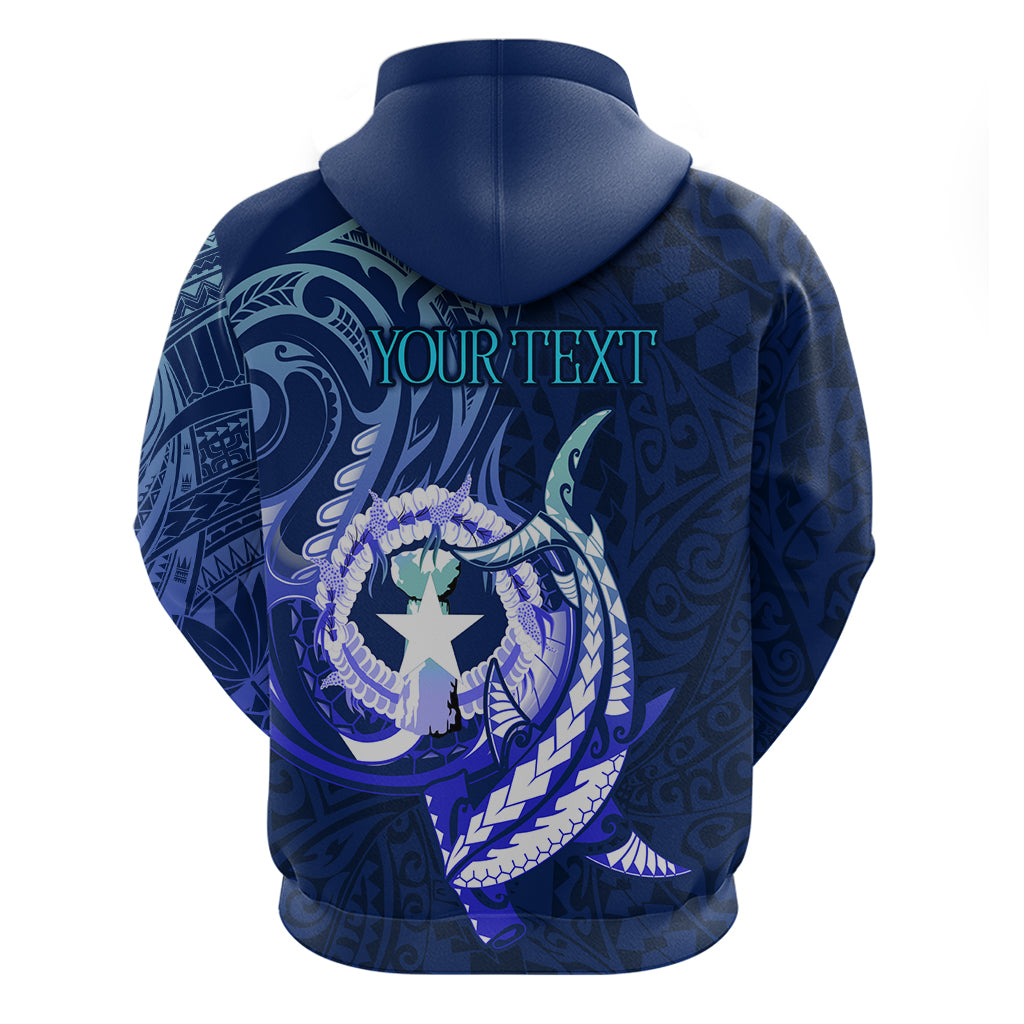 Personalised Northern Mariana Islands Zip Hoodie Commonwealth Day 2024 LT9 - Polynesian Pride