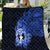 Northern Mariana Islands Ylang-ylang Mwarmwar Quilt Polynesian Blue Style