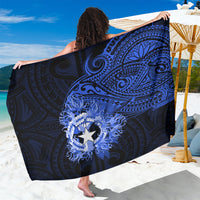 Northern Mariana Islands Ylang-ylang Mwarmwar Sarong Polynesian Blue Style LT9 One Size 44 x 66 inches Blue - Polynesian Pride