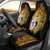 Northern Mariana Islands Ylang-ylang Mwarmwar Car Seat Cover Polynesian Gold Style