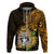 Northern Mariana Islands Ylang-ylang Mwarmwar Hoodie Polynesian Gold Style LT9 Zip Hoodie Gold - Polynesian Pride