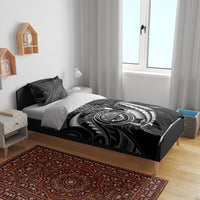 Personalised FSM Culture Day Bedding Set Hammerhead Shark Tribal 2024 LT9 - Polynesian Pride