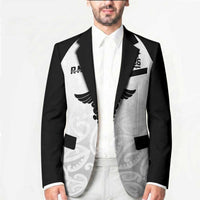 New Zealand Nurse RN 2026 Personalised Blazer White Maori Pattern Cultural Pride LT9 - Polynesian Pride