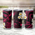 Hawaii Maui Islands Pacific Plumeria Tumbler Cup Pink Polynesian Tattoo