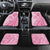 Pacific Girl and Butterfly Cancer Ribbon Personalised Car Mats