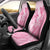 Pacific Girl and Butterfly Cancer Ribbon Personalised Car Seat Cover