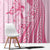 Pacific Girl and Butterfly Cancer Ribbon Personalised Window Curtain