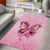 Faith Hope Love Butterfly Ribbon Personalised Area Rug