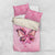 Faith Hope Love Butterfly Ribbon Personalised Bedding Set