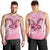 Faith Hope Love Butterfly Ribbon Personalised Men Tank Top