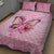 Faith Hope Love Butterfly Ribbon Personalised Quilt Bed Set