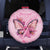 Faith Hope Love Butterfly Ribbon Personalised Spare Tire Cover