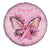 Faith Hope Love Butterfly Ribbon Personalised Spare Tire Cover