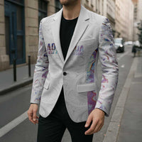 Custom New Zealand Aotearoa Blazer Pink Maori Paua Shell Indigenous LT9 - Polynesian Pride