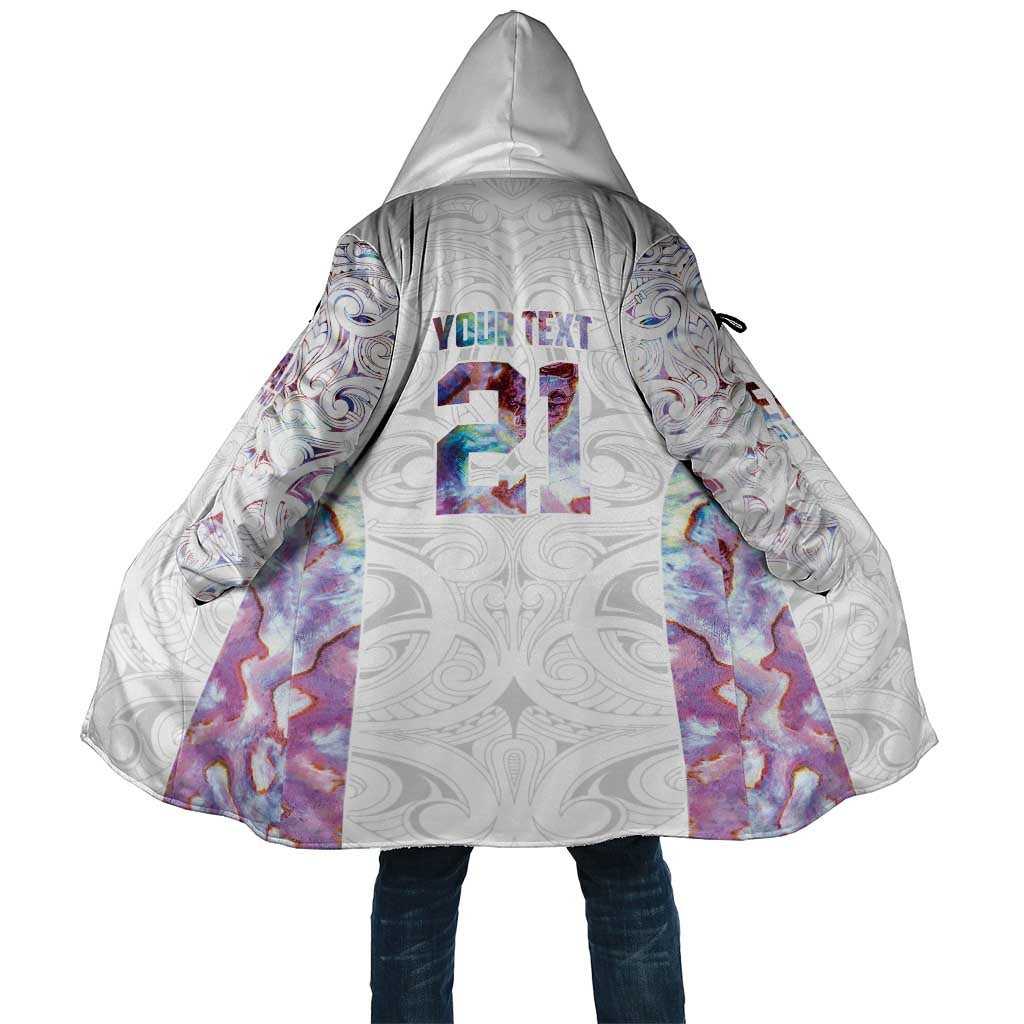 Custom New Zealand Aotearoa Cloak Pink Maori Paua Shell Indigenous LT9 Unisex Pink - Polynesian Pride