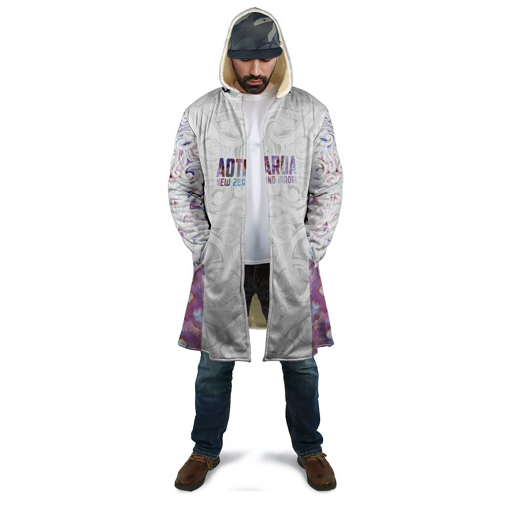 Custom New Zealand Aotearoa Cloak Pink Maori Paua Shell Indigenous LT9 - Polynesian Pride