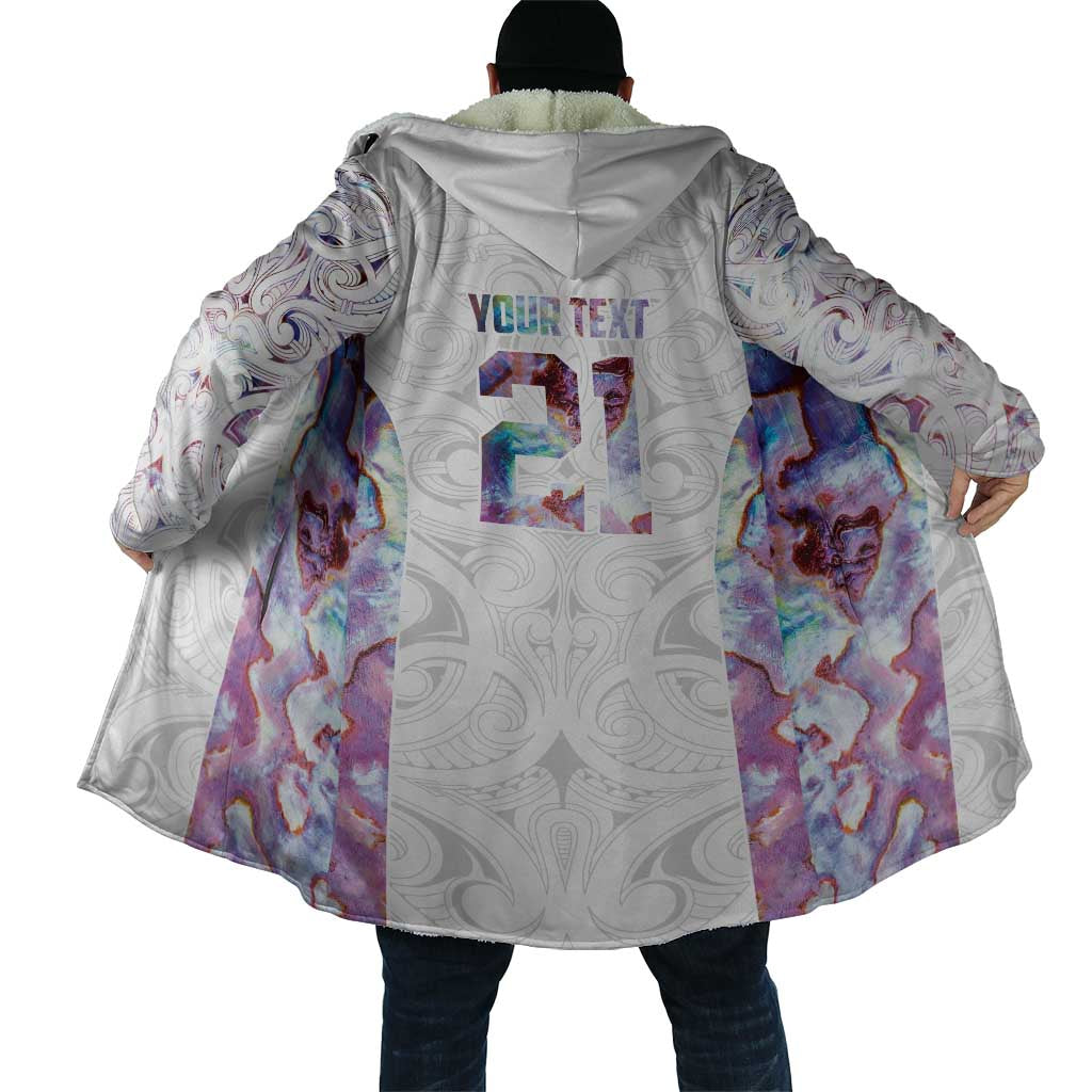 Custom New Zealand Aotearoa Cloak Pink Maori Paua Shell Indigenous LT9 - Polynesian Pride