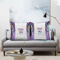 Custom New Zealand Aotearoa Pillow Cover Pink Maori Paua Shell Indigenous LT9 - Polynesian Pride