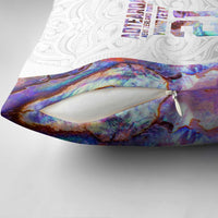 Custom New Zealand Aotearoa Pillow Cover Pink Maori Paua Shell Indigenous LT9 - Polynesian Pride