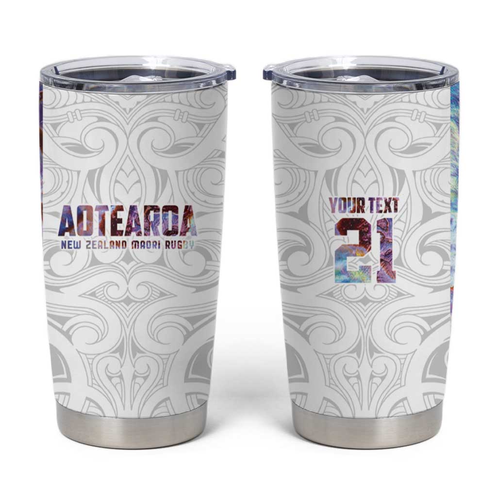 Custom New Zealand Aotearoa Tumbler Cup Pink Maori Paua Shell Indigenous LT9 Pink - Polynesian Pride