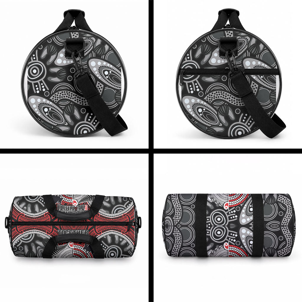 Aotearoa and Australia Duffle Bag New Zealand Honour The Treaty Ake!Ake!Ake! LT9 - Polynesian Pride