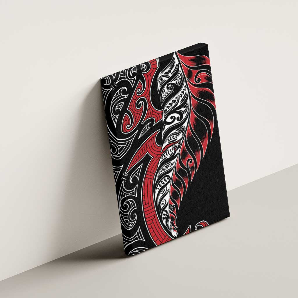 Koru Fern New Zealand Canvas Wall Art Maori Tribal Pattern LT9 - Polynesian Pride