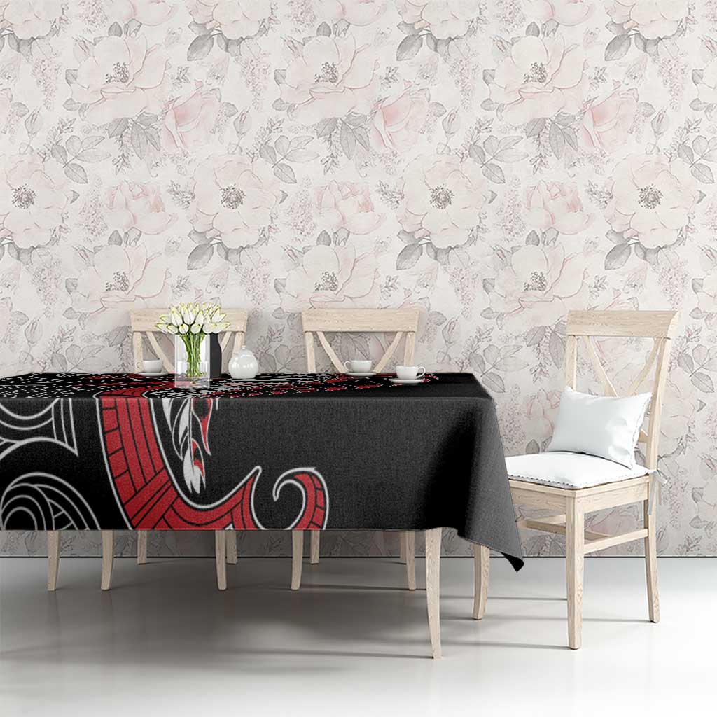 Koru Fern New Zealand Tablecloth Maori Tribal Pattern LT9 - Polynesian Pride