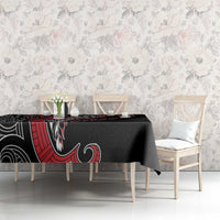 Koru Fern New Zealand Tablecloth Maori Tribal Pattern LT9 - Polynesian Pride