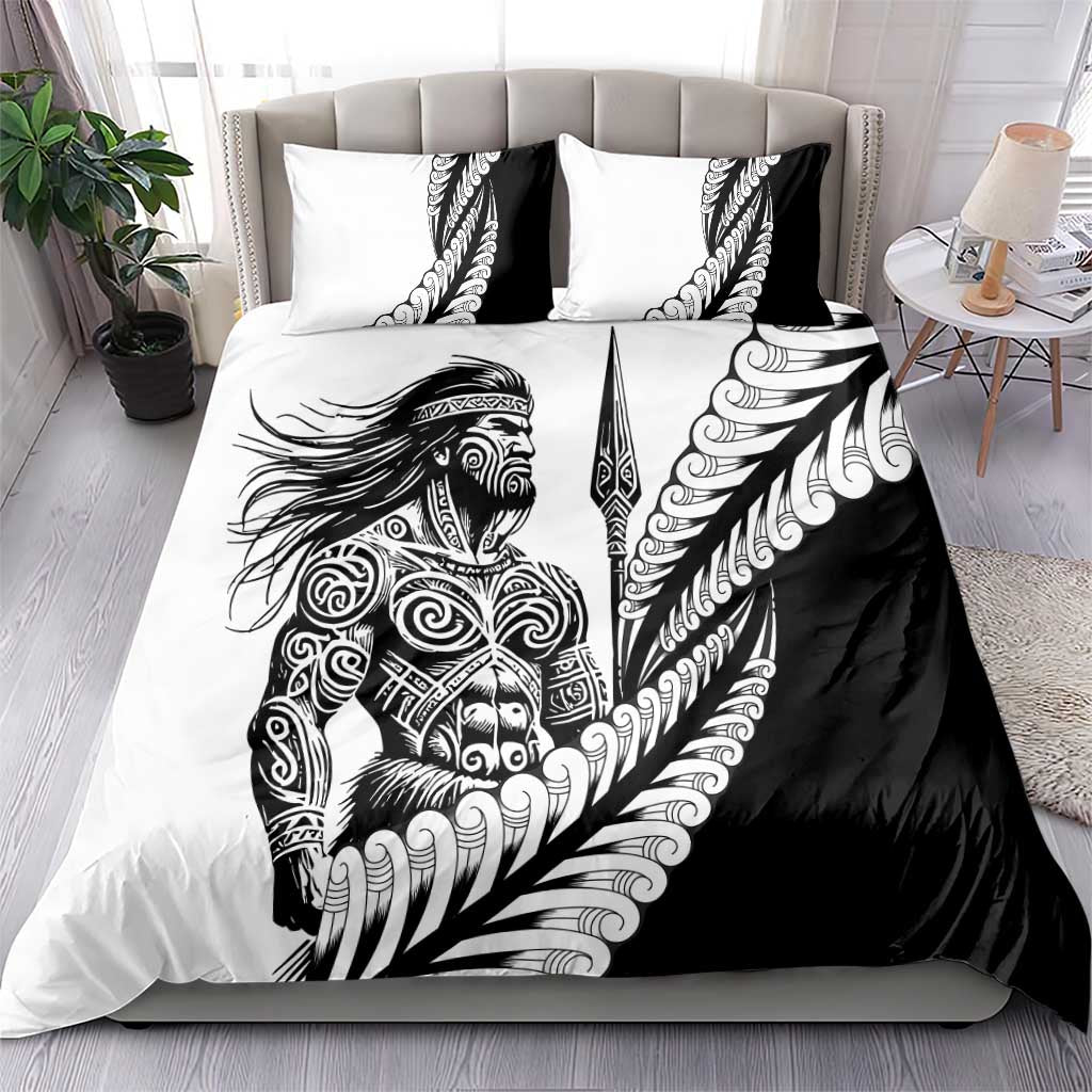 Koru Fern New Zealand Maori Tribal Warrior Bedding Set LT9 - Polynesian Pride