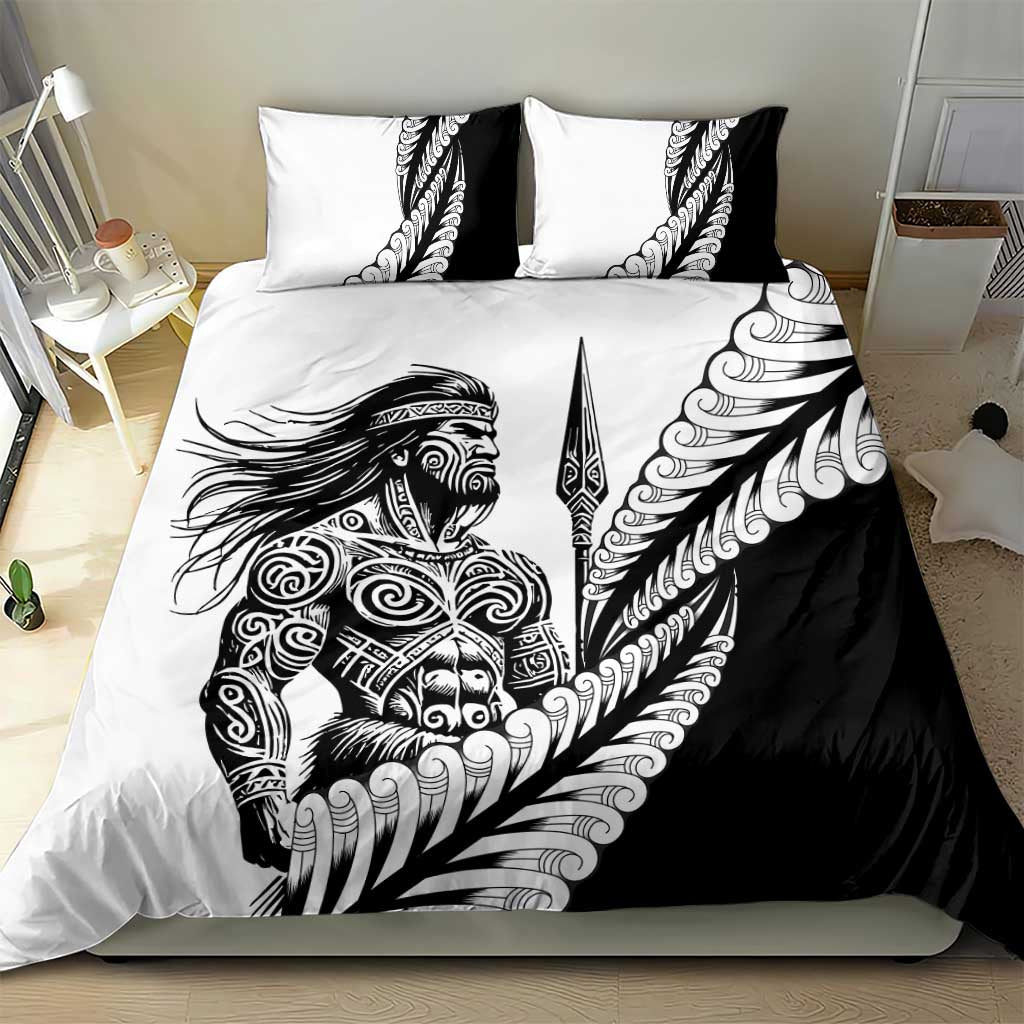 Koru Fern New Zealand Maori Tribal Warrior Bedding Set LT9 - Polynesian Pride