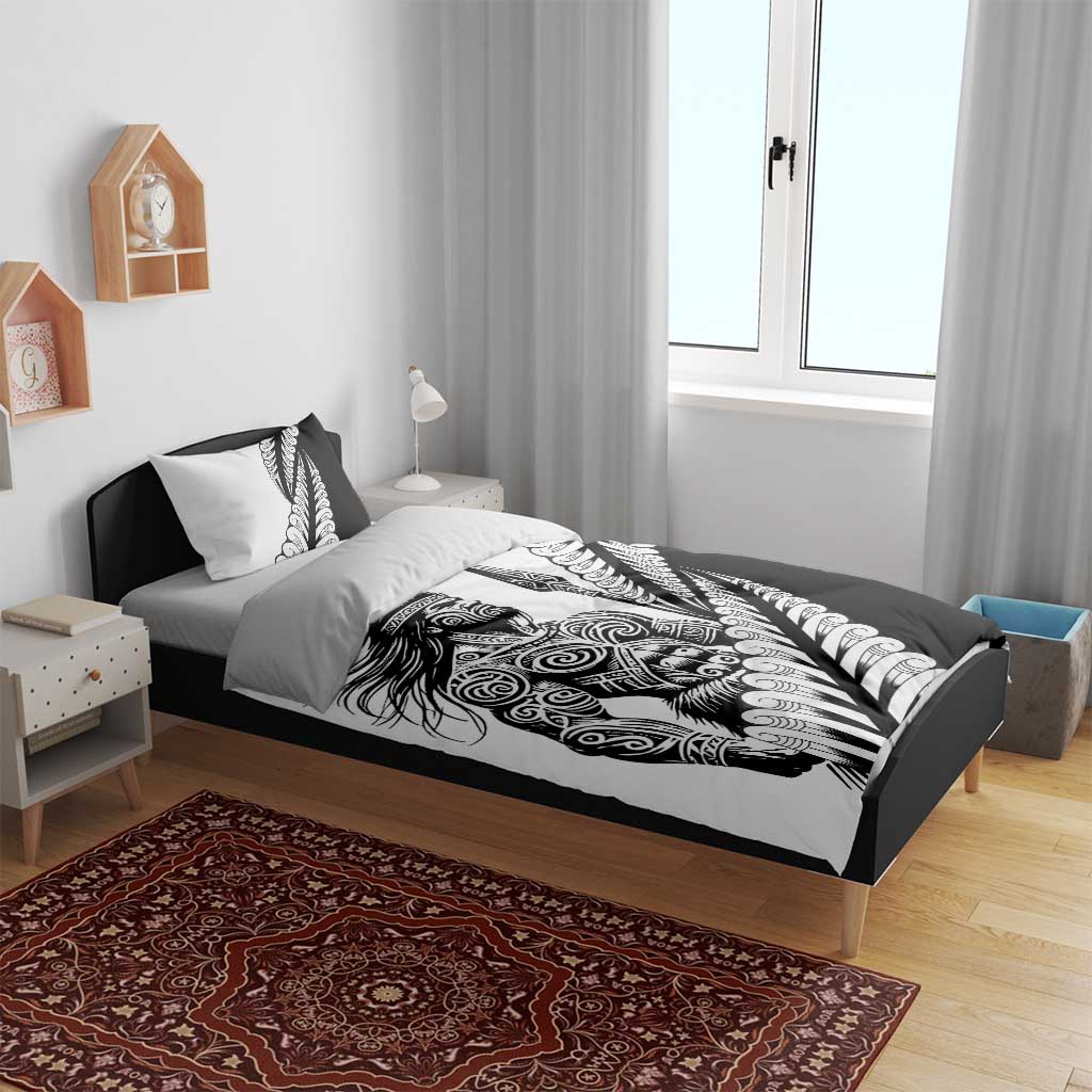 Koru Fern New Zealand Maori Tribal Warrior Bedding Set LT9 - Polynesian Pride