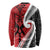 Silver Fern Koru Swirls with Maori Ta Moko Long Sleeve Shirt