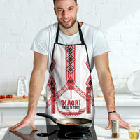 Toitu Te Tiriti Waitangi Apron White Wharenui House LT9 - Polynesian Pride