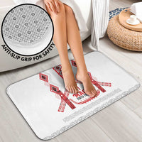 Toitu Te Tiriti Waitangi Bathroom Set White Wharenui House LT9 - Polynesian Pride