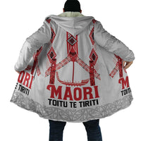 Toitu Te Tiriti Waitangi Cloak White Wharenui House LT9 - Polynesian Pride